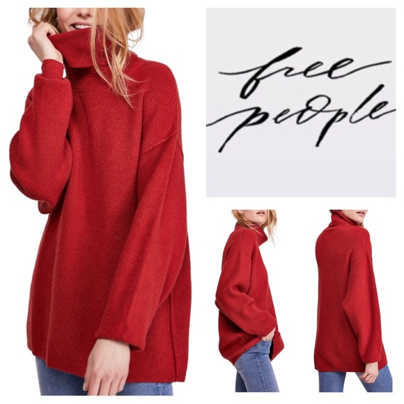 Free People Sweaters - Free People Softly Structured Tunic Sweater.  NWT.